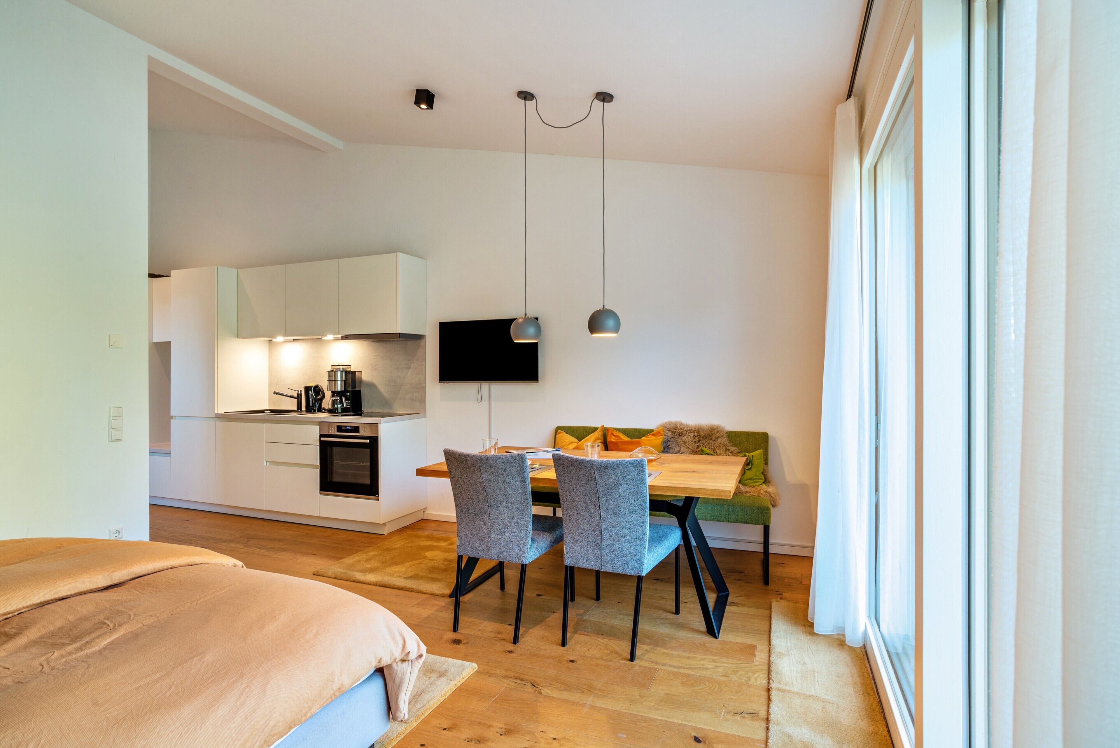 1 Schlafzimmer, kostenloses WLAN, Bettwäsche, Rollstuhlgeeignet