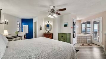 2 bedrooms, desk, iron/ironing board, WiFi