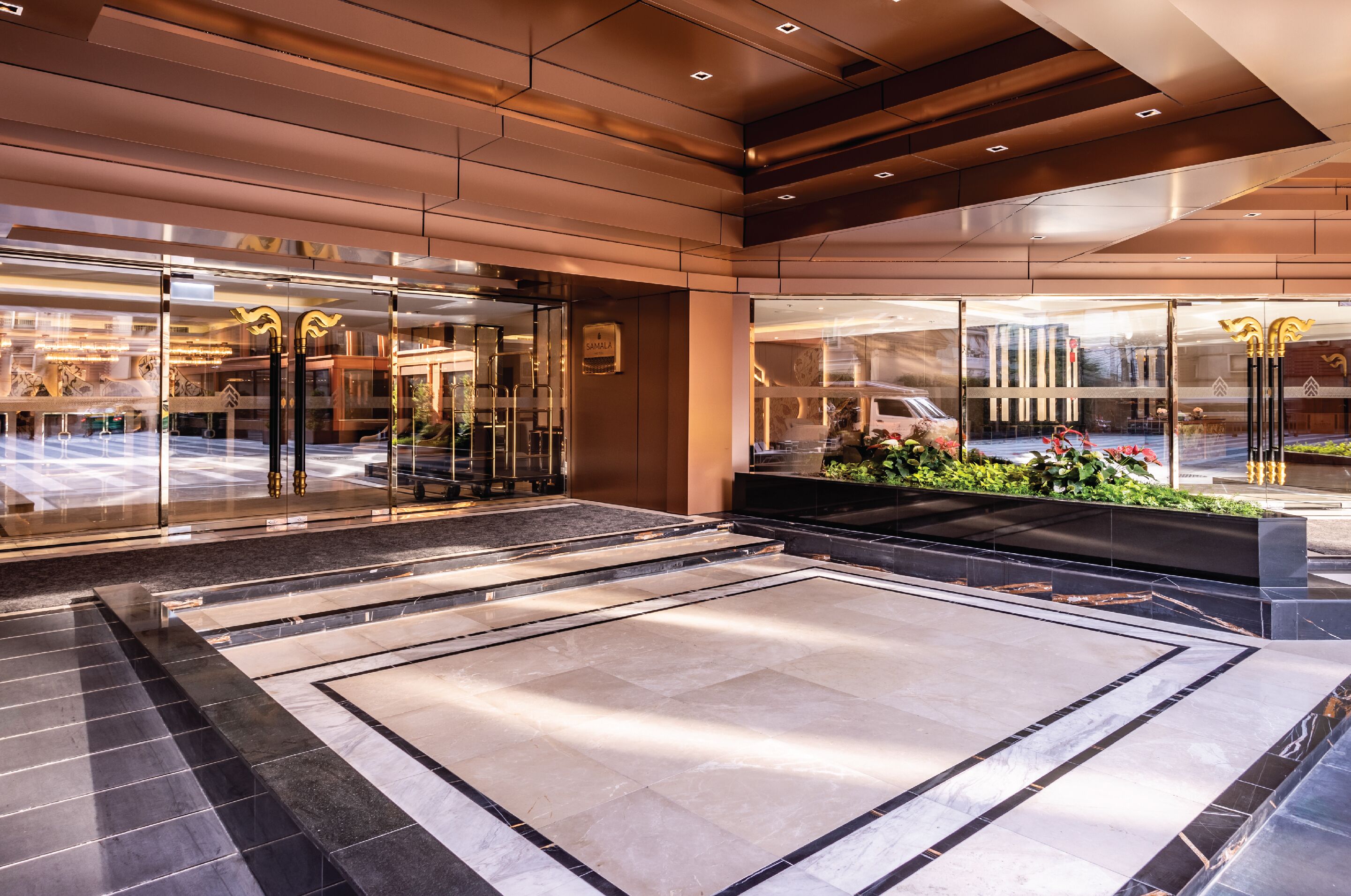 Fassade der Unterkunft