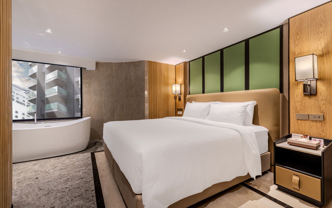 Familjerum - 2 sovrum | Minibar, värdeförvaringsskåp på rummet, ljudisolering och gratis wi-fi