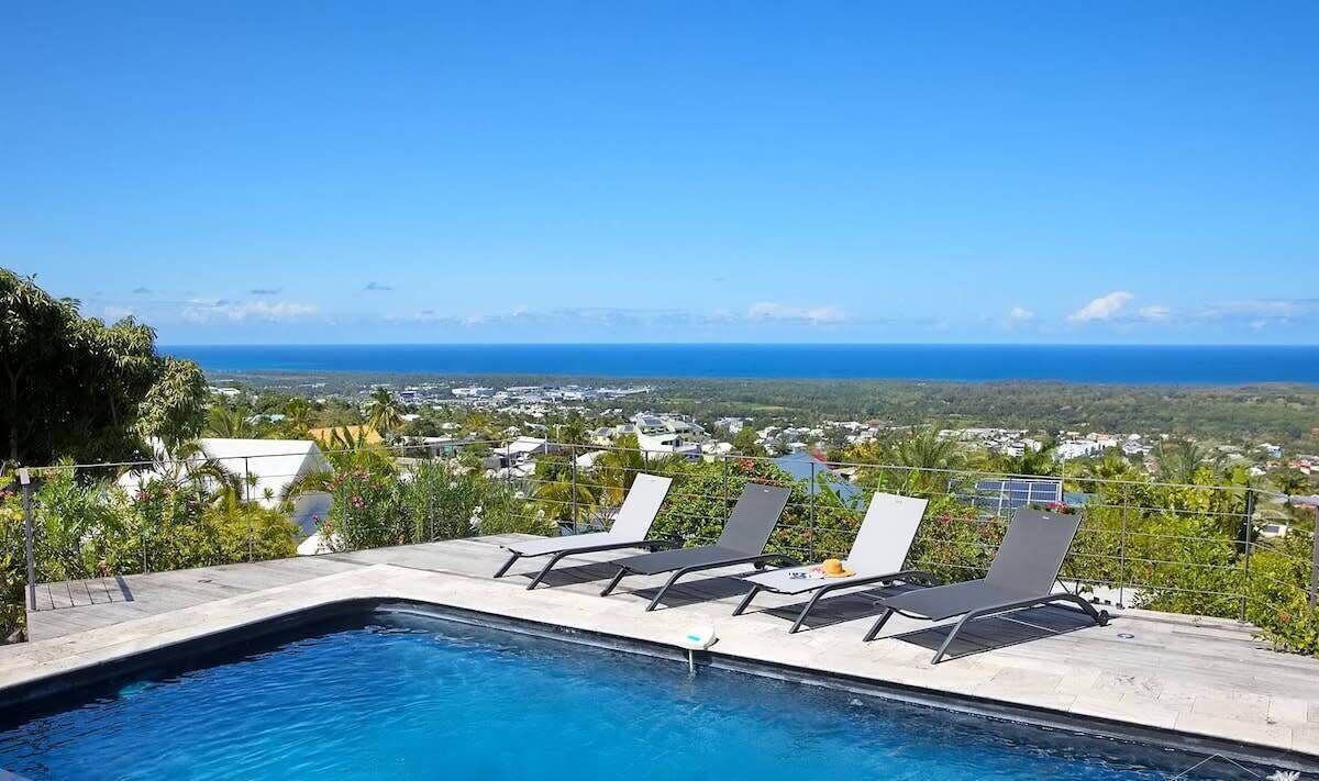 Una piscina riscaldata