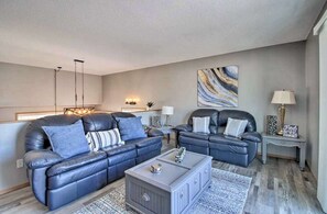 TV, peis og kontorer