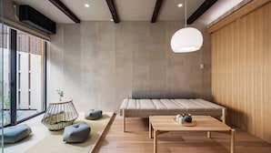 傳統單棟房屋, 2 間臥室, 廚房, 花園景 | 客廳 | 加熱地板