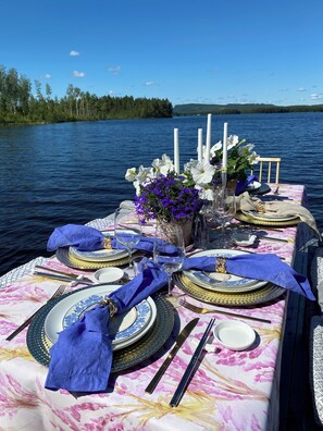 Udendørs spisemuligheder