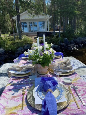 Udendørs spisemuligheder