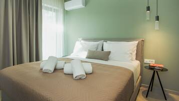 Suite | Lakens van Egyptisch katoen, luxe beddengoed, verduisterende gordijnen