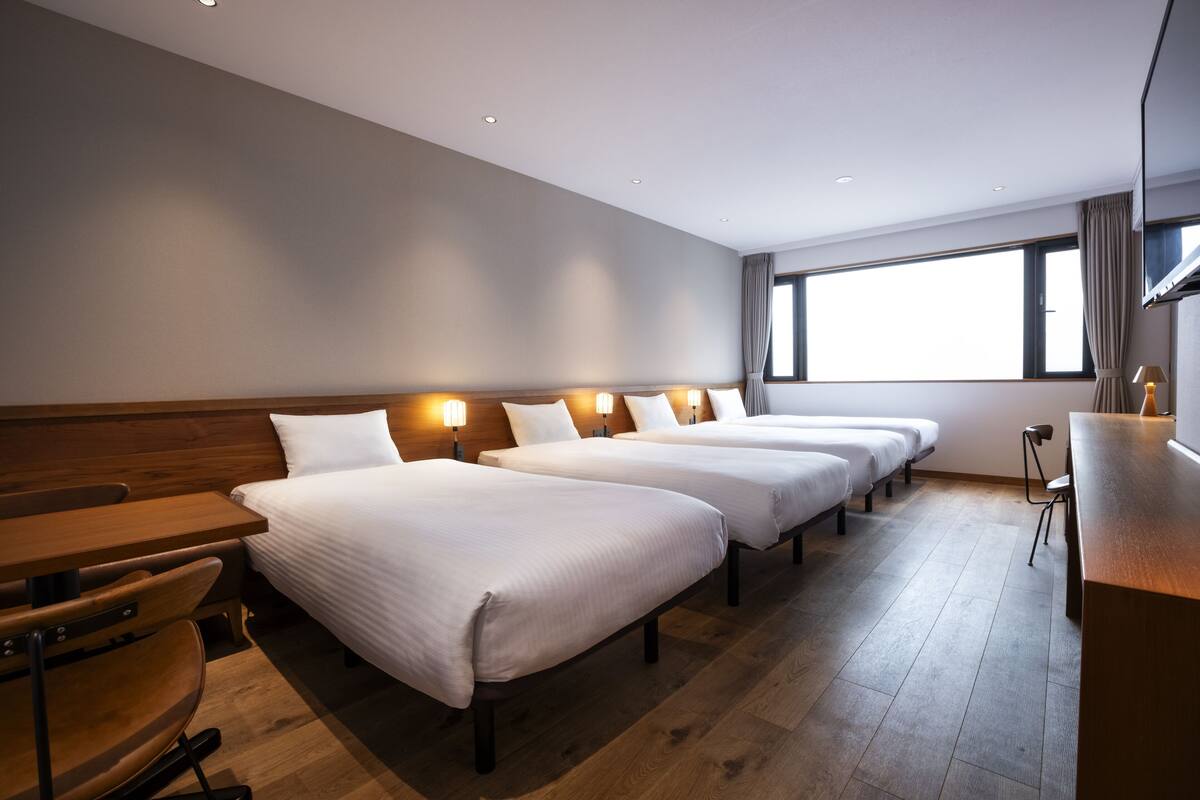 Quadruple Room | In-room safe, blackout drapes, iron/ironing board (on request)