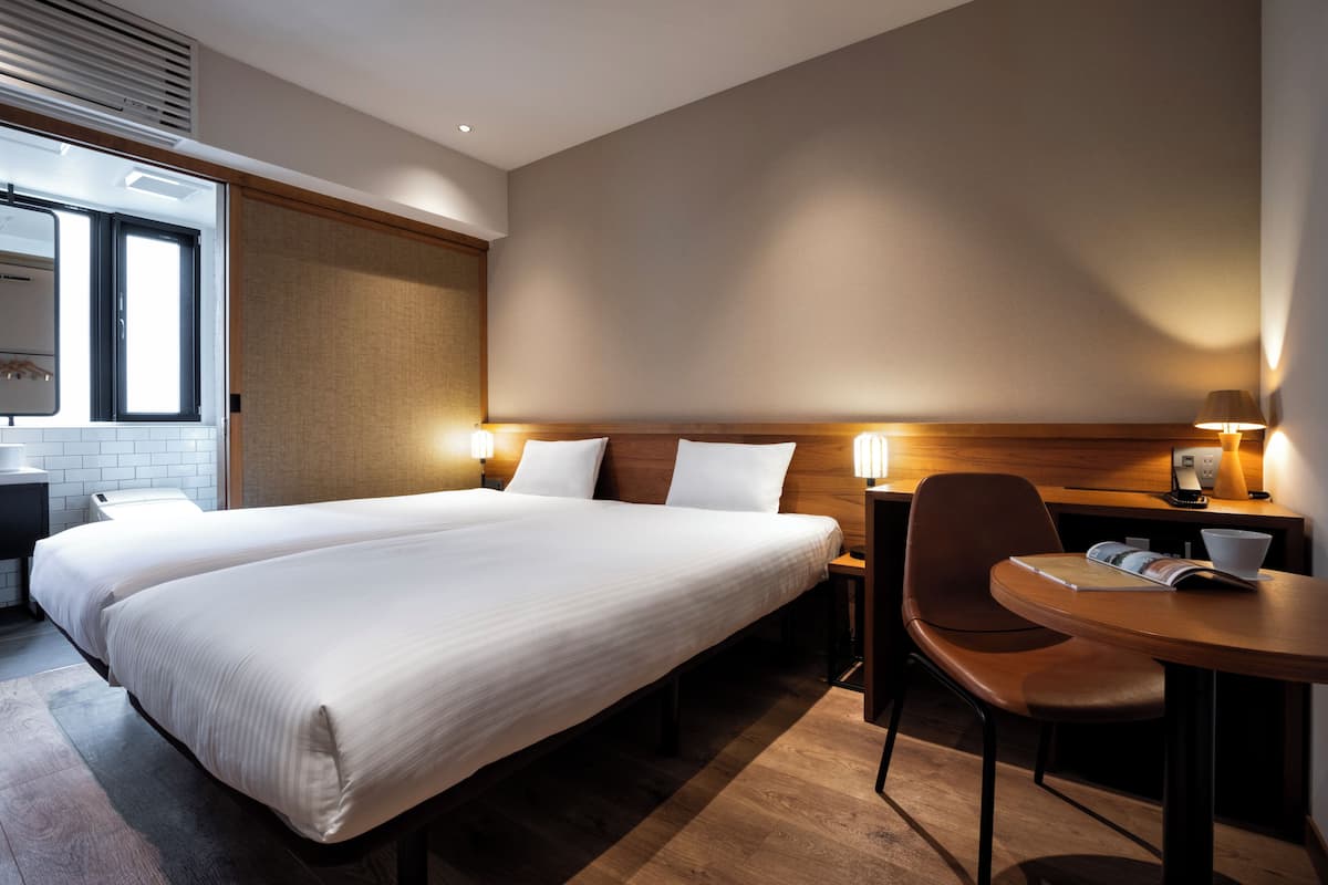 Chambre avec lits jumeaux