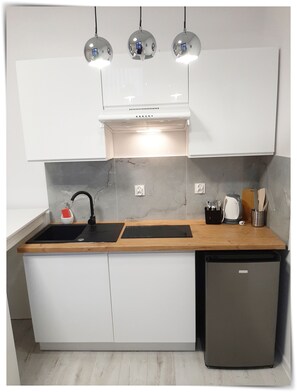 Private kitchen - SouvenirAppart Sienkiewicza 3F (Bydgoszcz)