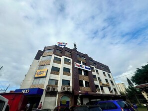 Façade de l’hébergement