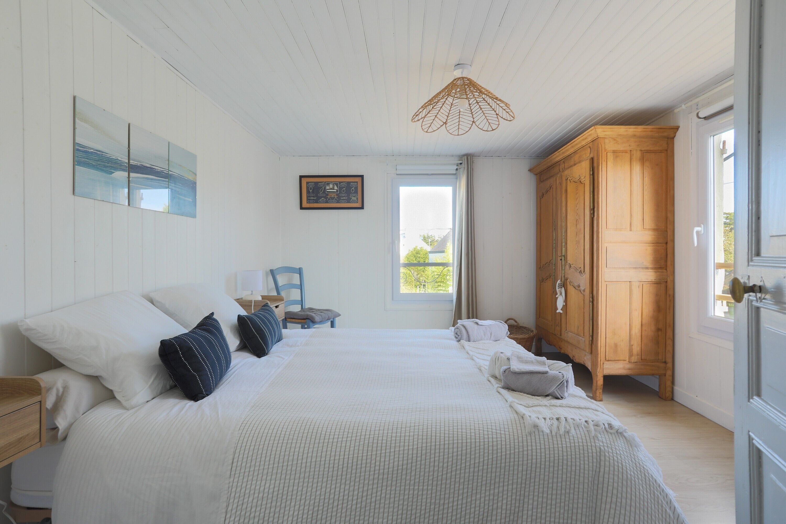 2 chambres, Wi-Fi gratuit, draps fournis