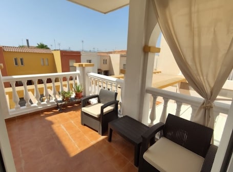 Property grounds. Apartment 'Cerca Plaza De Toros Vera' with Private Terrace and Air Conditioning