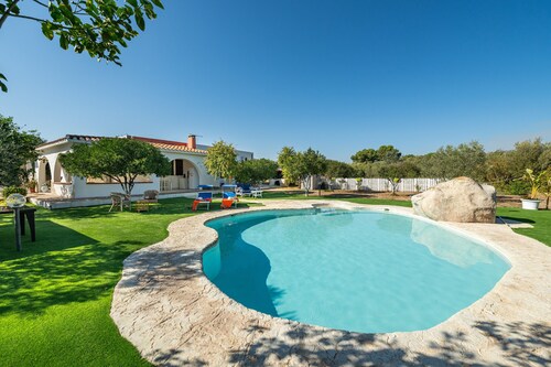 Villa "Mavi" mit Bergblick, privatem Pool und WLAN