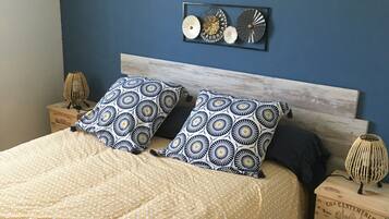 3 chambres, Wi-Fi gratuit, draps fournis