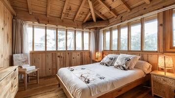 3 slaapkamers, een strijkplank/strijkijzer, gratis wifi, beddengoed