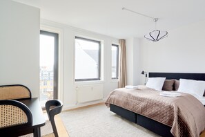 2 habitaciones, decoración personalizada y muebles diferentes 