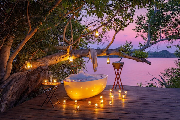 Tienda de campaña de lujo | Tina profunda