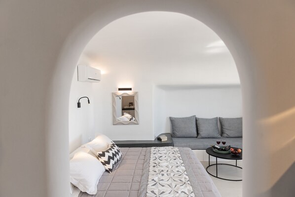 Comfort-Apartment, 1 King-Bett | Zimmersafe, individuell dekoriert, Verdunkelungsvorhänge