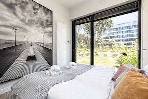 1 室のベッドルーム、アイロン / アイロン台、WiFi (無料)、ベッドシーツ