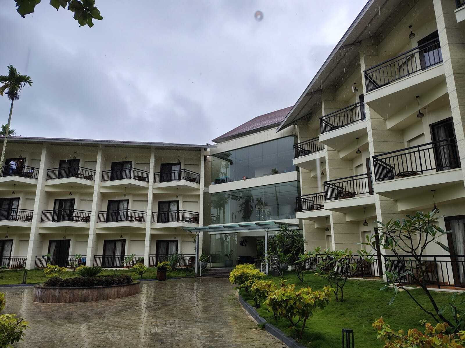 Fassade der Unterkunft