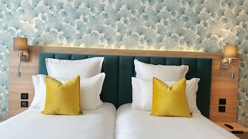 Chambre Standard, 2 lits une place, vue ville