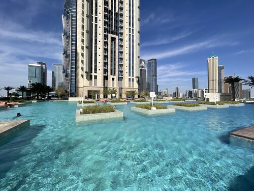 Sunny Sky 2 bedrooms apartment with pool view, Meera tower