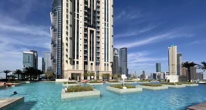 Sunny Sky 2 bedrooms apartment with pool view, Meera tower
