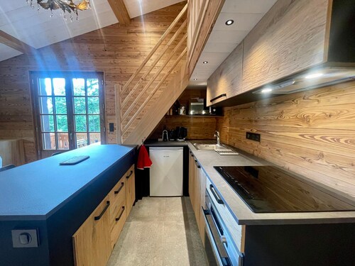 Chalet moderne pour 4 pers avec parking et Wifi à Crest-Voland