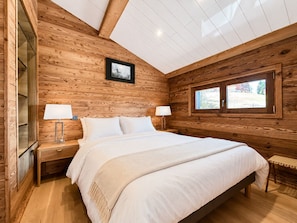 1 bedroom, free WiFi - Modern chalet for 4 pers with parking and Wifi in Crest-Voland (Crest-Voland)