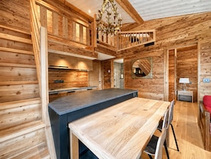 Interior - Modern chalet for 4 pers with parking and Wifi in Crest-Voland (Crest-Voland)