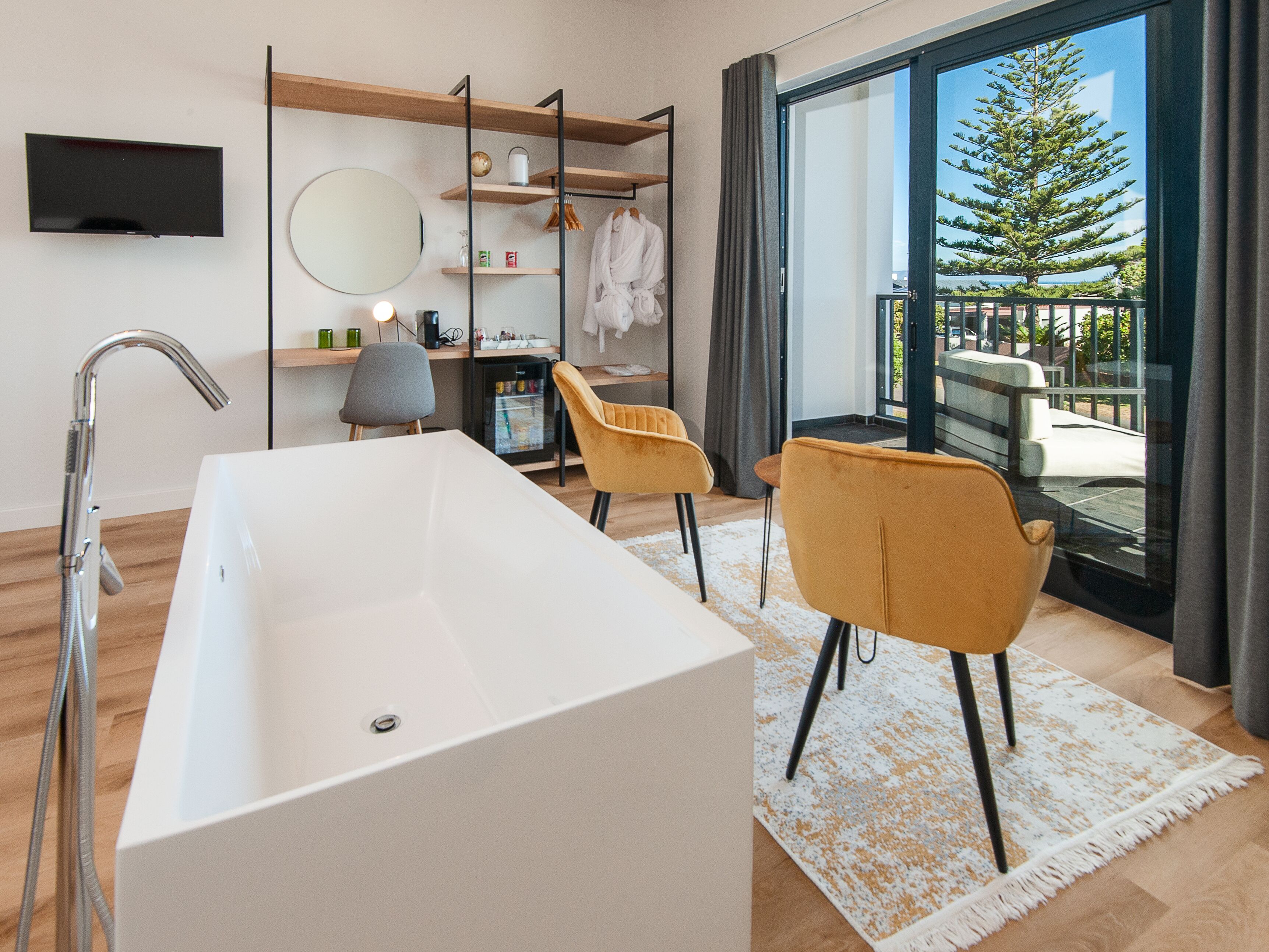 Honeymoon suite | Lakens van Egyptisch katoen, luxe beddengoed