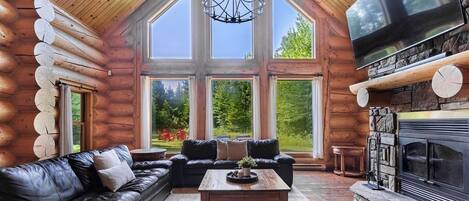 تلفزيون، مدفأة