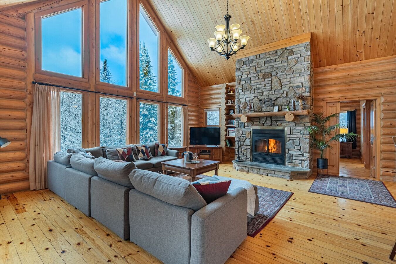 تلفزيون، مدفأة