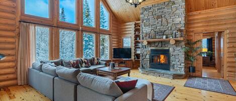 تلفزيون، مدفأة