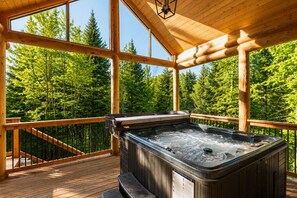 Bain à remous extérieur