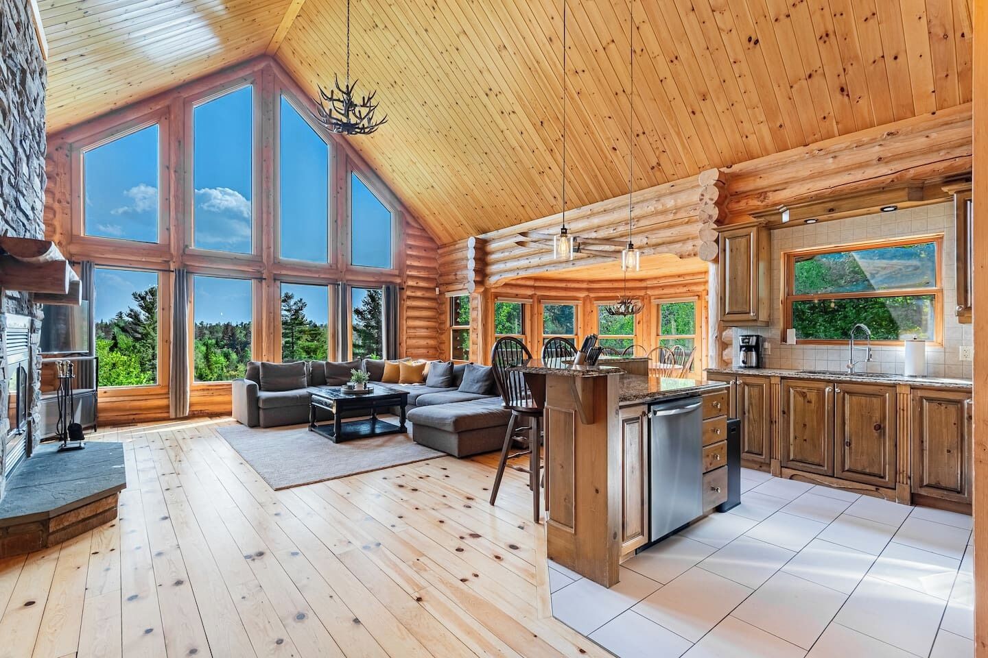 تلفزيون، مدفأة