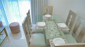 公寓, 2 间卧室, 无障碍, 阳台 | 用餐
