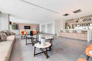 Apartment, 1 Bedroom, Accessible, Balcony | Living area - Apartment At Downtown Doral (Miami)