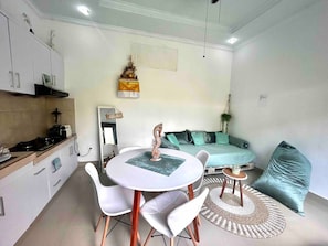 Villa, 3 chambres, fumeurs, piscine privée | Intérieur