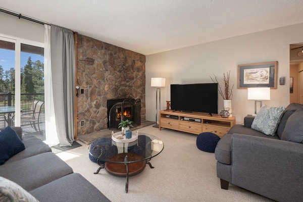 Living Room & Deck
