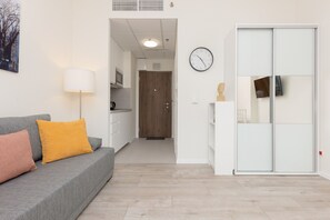 Living room - Cozy Studio Kasprzaka Warsaw by Renters (Warsaw)
