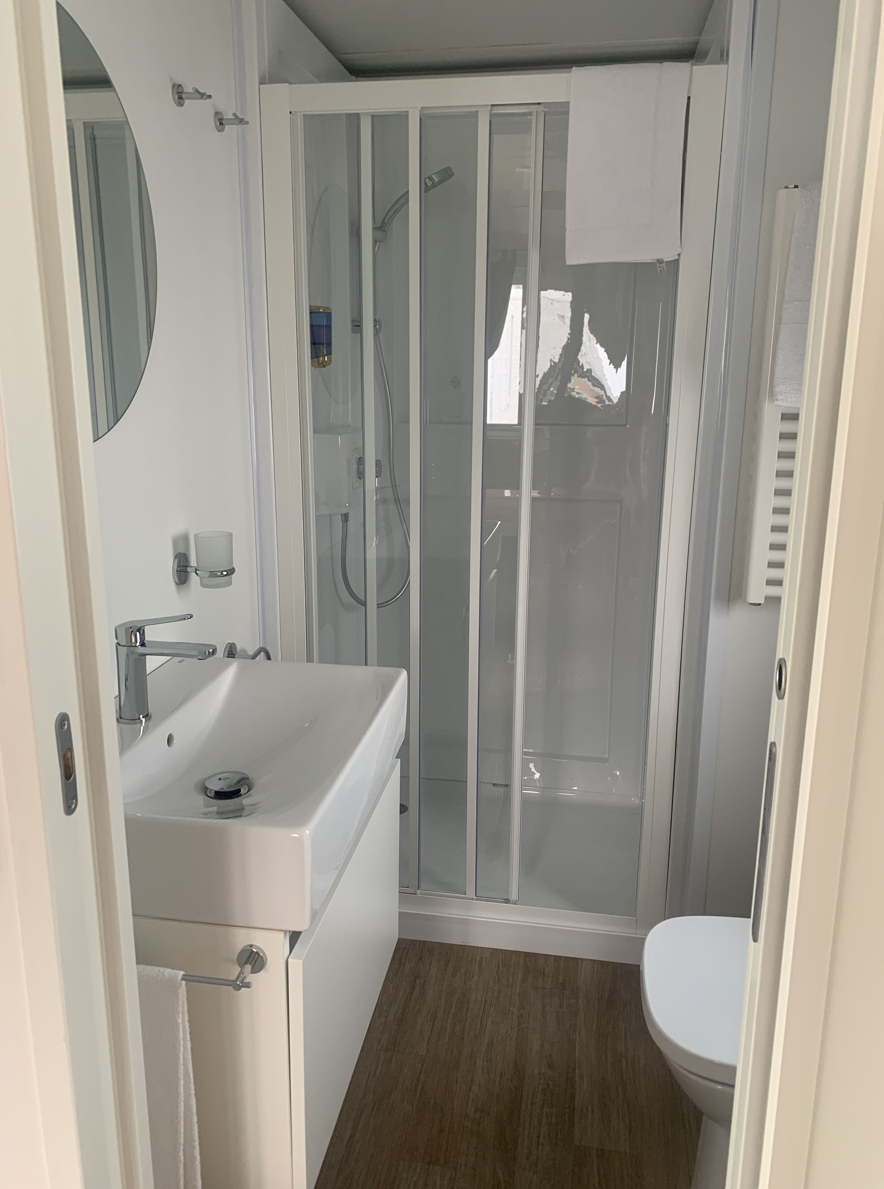 Bungalow, 1 phòng ngủ, hồ bơi riêng, quang cảnh núi | Phòng tắm