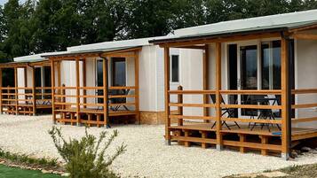 Bungalow, 1 Schlafzimmer, eigener Pool, Bergblick | Außenbereich