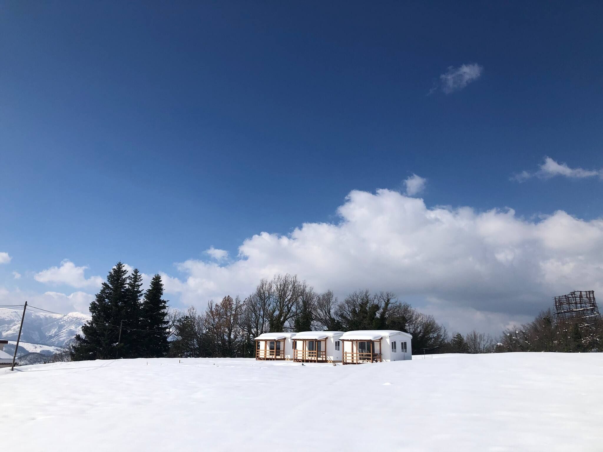 Bungalow, 1 chambre, piscine privée, vue montagne | Extérieur