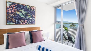2 bedrooms, iron/ironing board, free WiFi, bed sheets - Belle Escapes 501-502 Harbour Lights Waterfront Apartment (Cairns City)
