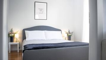 2 Schlafzimmer, Bügeleisen/Bügelbrett, kostenloses WLAN, Bettwäsche
