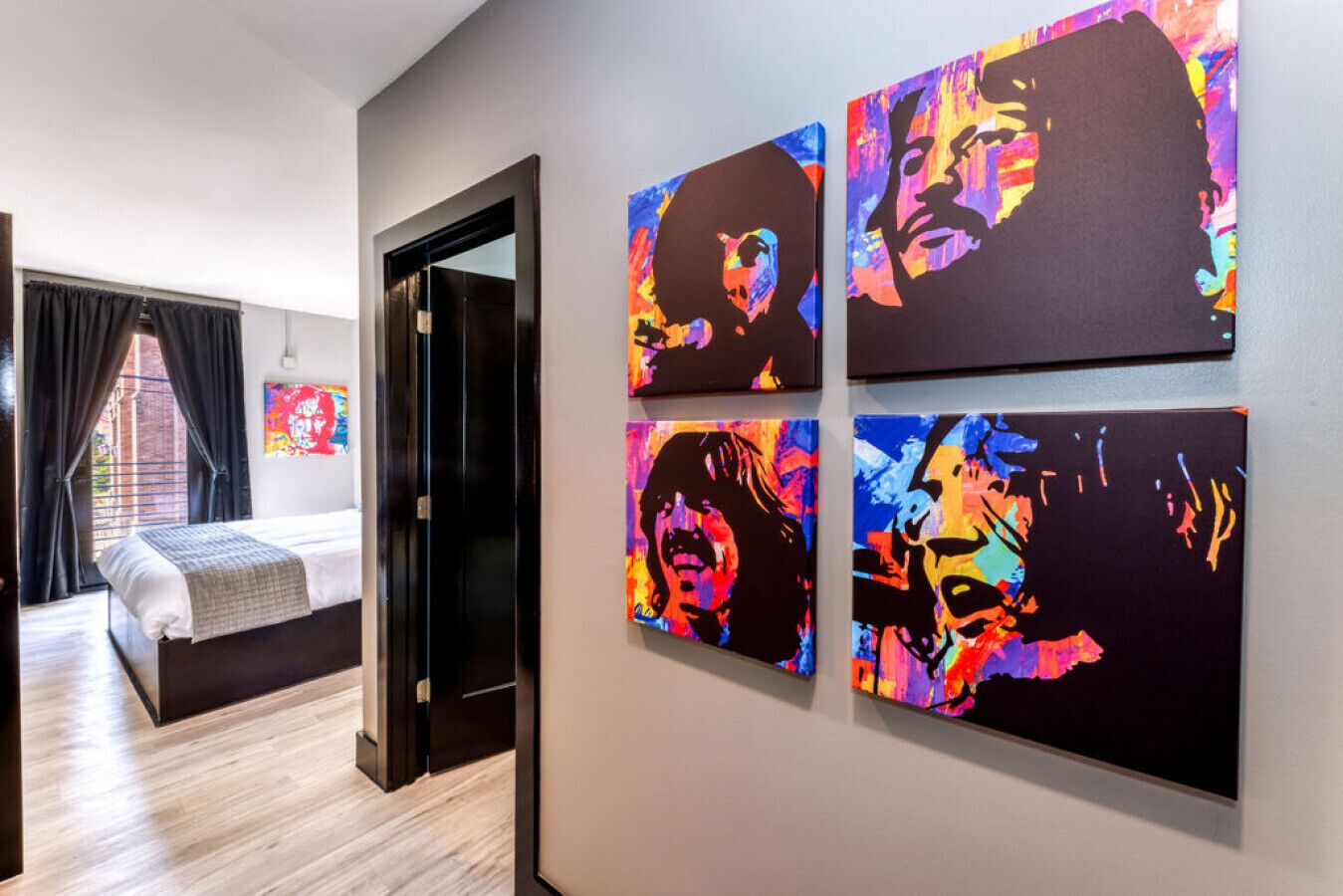 Free WiFi, bed sheets