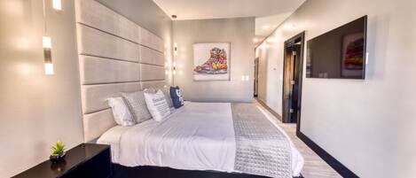 1 غرفة نوم وواي فاي مجانًا وملاءات أسرّة