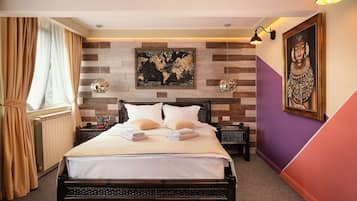 Superior Double Room | Blackout drapes, soundproofing, iron/ironing board, free WiFi