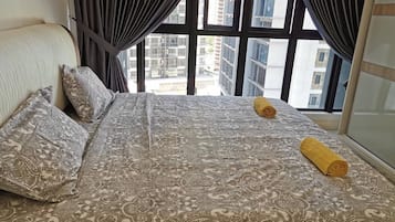 2 soveværelser, strygejern/strygebræt, Wi-Fi, sengetøj